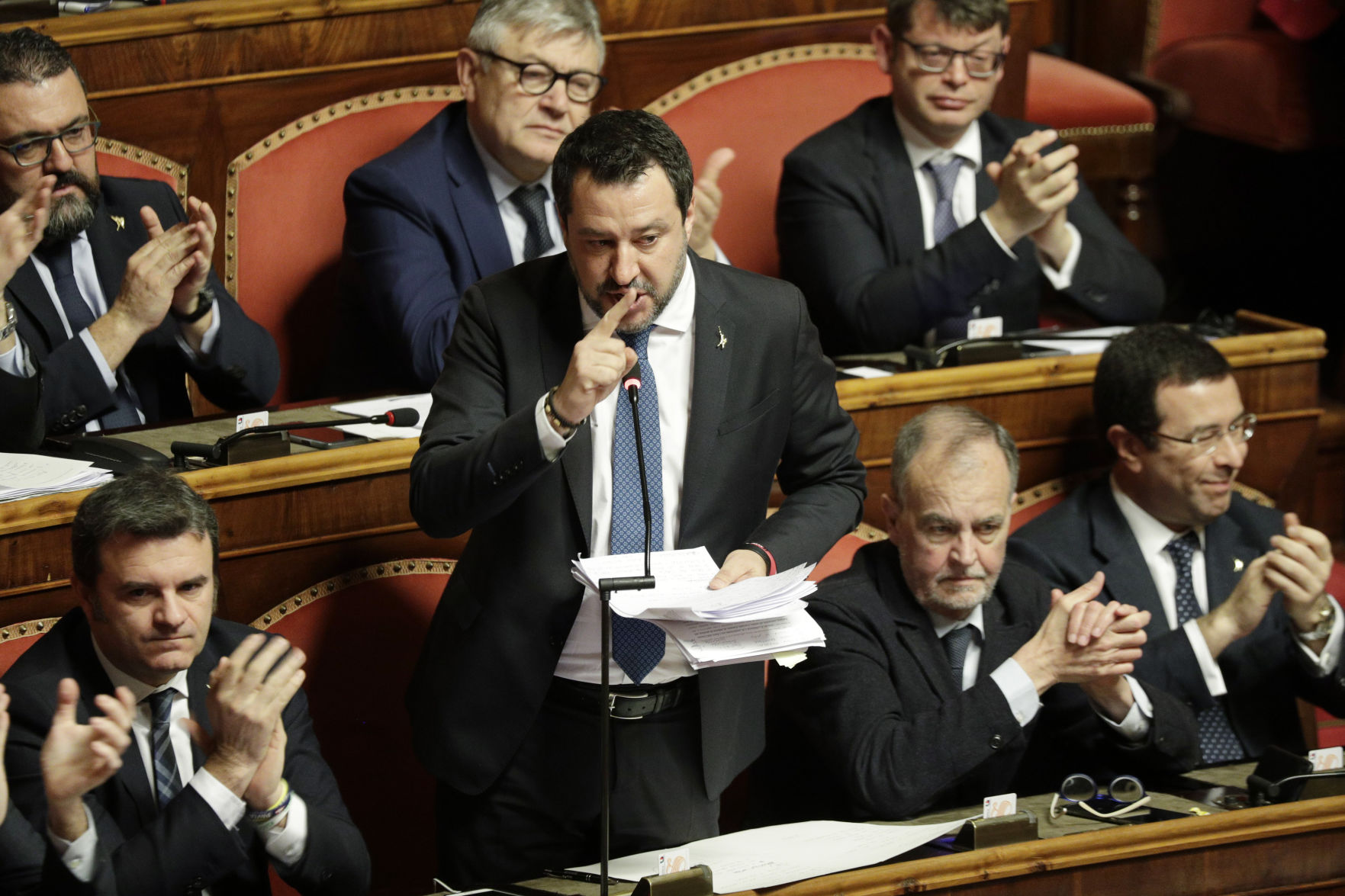 APTOPIX Italy Politics Salvini